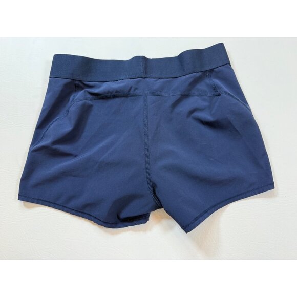 Nike Dri-FIT S Shorts navy Blue Stretchy Sportswear (bin HH127) - Picture 2 of 6
